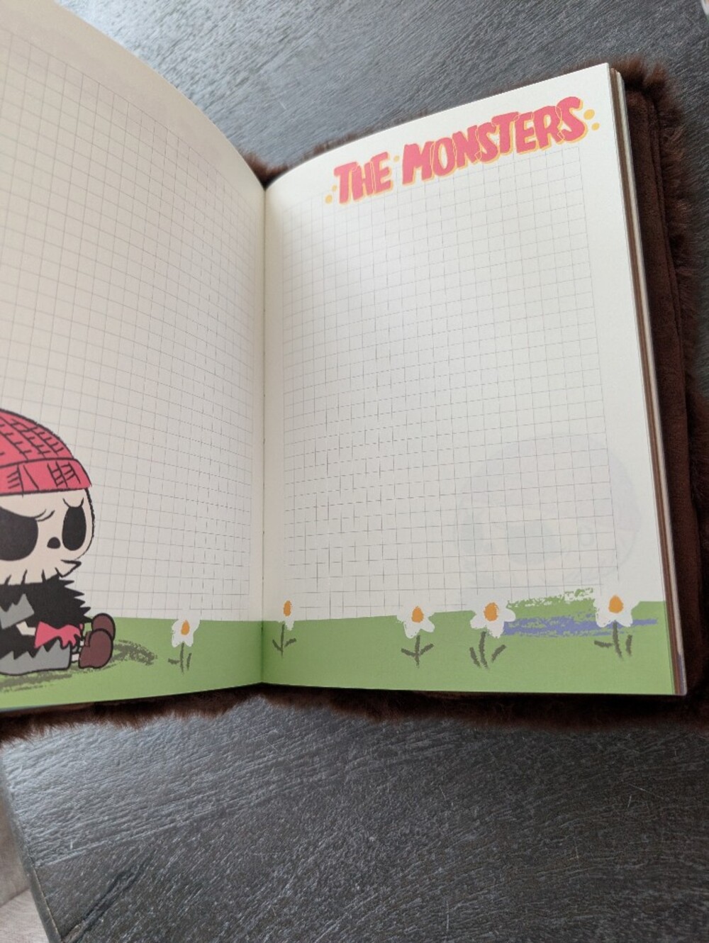 Labubu Plush Notebook - Picture 10 of 12